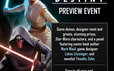 Mark Waid and Timothy Zahn at the Fantasy Flight Games Center Nov11