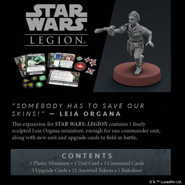 Star Wars: Legion - Leia Organa Commander Expansion - Image 4