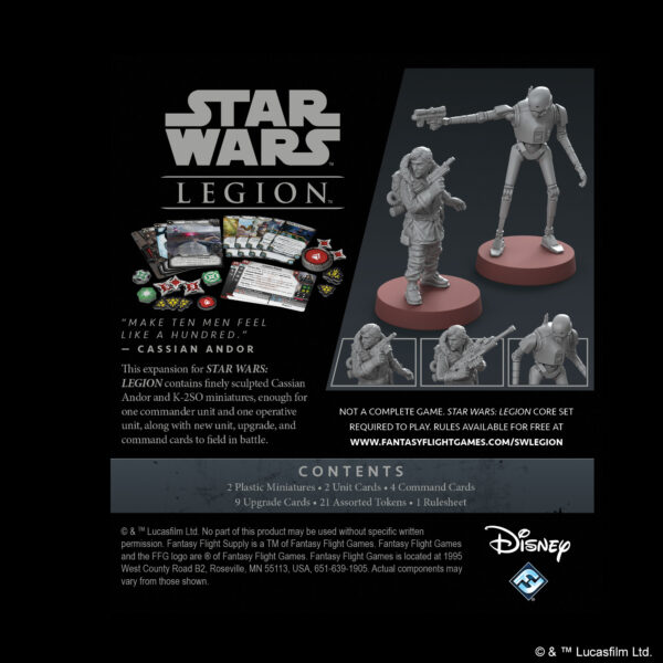 SW Legion: Cassian Andor and K-2SO - Image 4