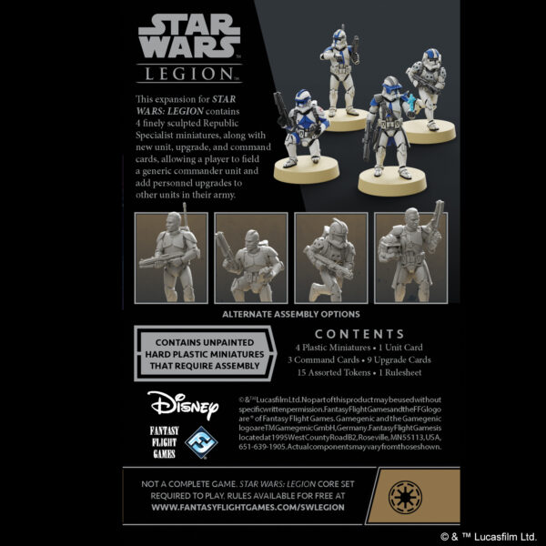 SW Legion: Republic Specialists Personnel - Image 4