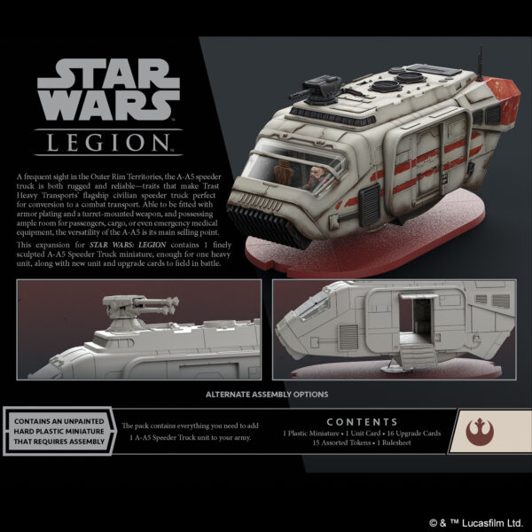 SW Legion: A-A5 Speeder Truck - Image 4