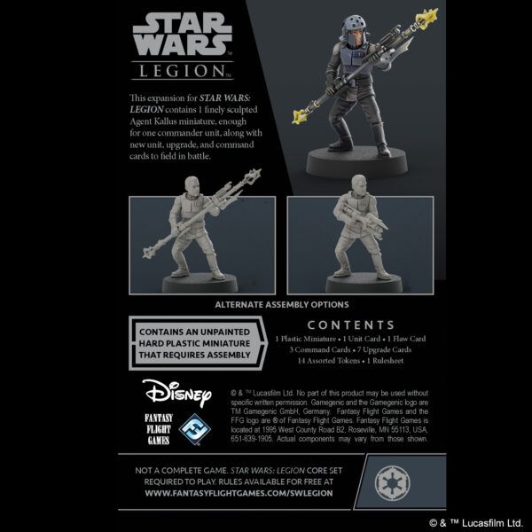 SW Legion: Agent Kallus Commander - Image 4